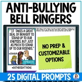 Bullying Digital Bell Ringers - 25 Anti-Bullying BellRinge