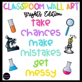Take Chances Make Mistakes Get Messy Wall Art Bulletin Board