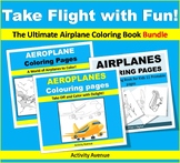 Take Flight with Fun! The Ultimate Airplane Coloring Book Bundle