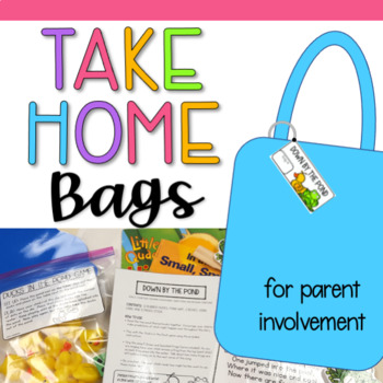 Preview of Take Home Book and Activities Bags