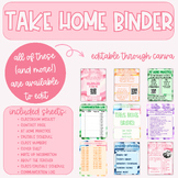 Take Home Binder Resources