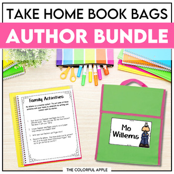 Preview of Take Home Book Bags: Authors Bundle