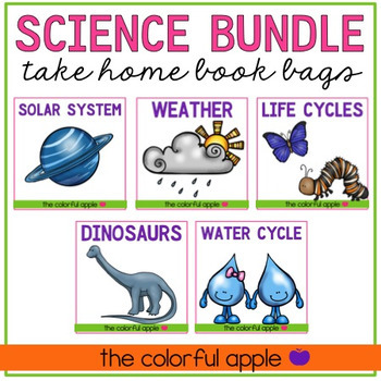 Preview of Take Home Book Bags: Science Bundle