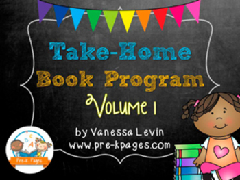 Preview of Take Home Book Program for Pre-K and Kindergarten vol. 1