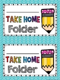 Take Home Folder Cover