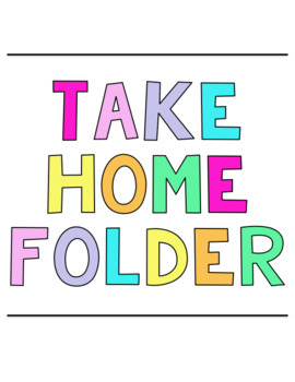 take home folder clip art