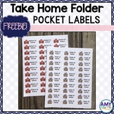 Take Home Folder Labels Freebie