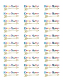 Take Home Folder Stickers