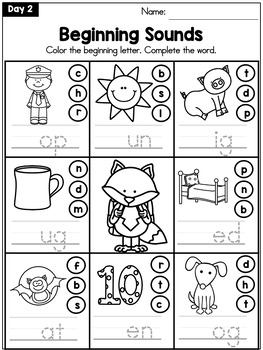 Take Home Packet for Kindergarten by United Teaching | TpT