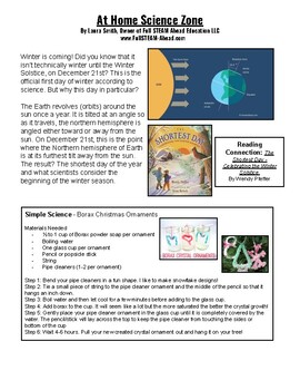 Preview of Take Home Science Community Flyer: December