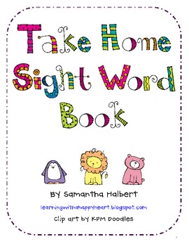 original 166920 1 - Sight Word Book For Kindergarten