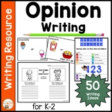 Opinion Writing Graphic Organizer Kindergarten & First Gra