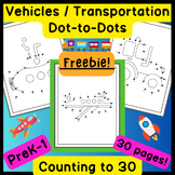 Take Off with Learning! Fun & Educational Vehicle Dot-to-D
