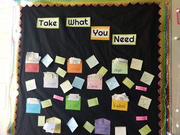 Results for take what you need bulletin board | TPT