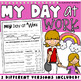 take your child to work day reflection observation sheet activity