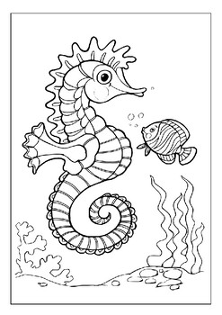 Take a Journey Under the Sea with Our Printable Ocean Coloring