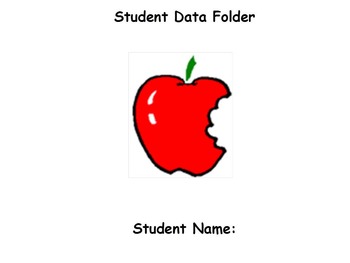 Preview of Data Folder Record Sheets for numbers, letters, shapes and colors