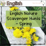 Take the Learning Outside - Spring Scavenger Hunt (ENGLISH)