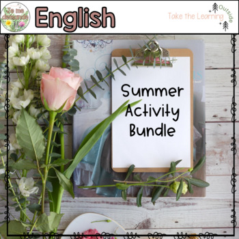 Preview of Take the Learning Outside - Summer Activity Bundle (ENGLISH)