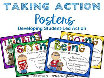Preview of Taking Action! Posters for Developing Student-Led Action