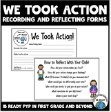 Taking Action Recording and Reflections