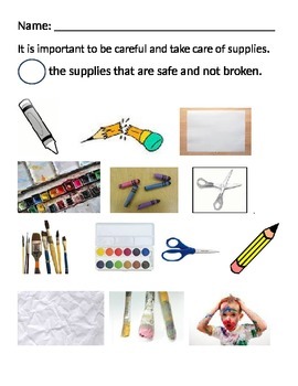 Caring for Art Materials 101 Educational Resources K12 Learning