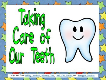 Taking Care of Our Teeth Shared Reading for Kindergarten- Dental Health ...