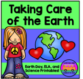 Taking Care of the Earth: Earth Day - Worksheets and EASEL