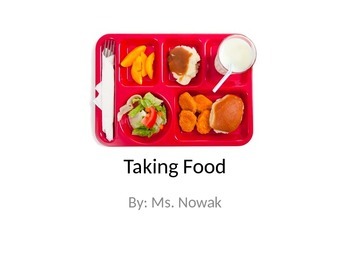Preview of "Taking Food" Social Story