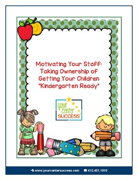 Preview of Taking Ownership of Getting Your Children “Kindergarten Ready"