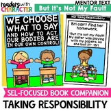 Taking Responsibility Social Emotional Learning Activities