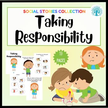 Preview of Taking Responsibility Social Story
