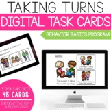 Taking Turns- Behavior Basics Digital Task Cards