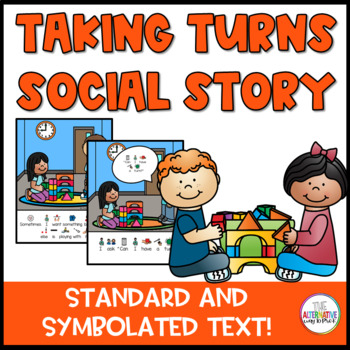 Preview of Taking Turns Social Narrative 