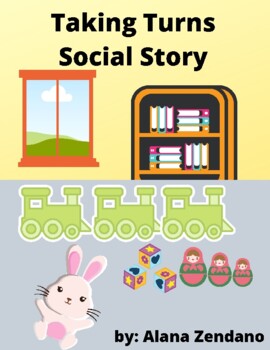 Preview of Taking Turns Social Story