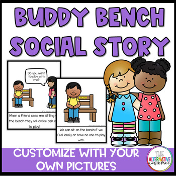 Preview of Buddy Bench Social Narrative