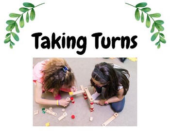 Preview of Taking Turns and Sharing Social Story