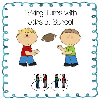 Preview of Taking Turns with Jobs in the Classroom