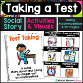 Taking a Test: Social Story - Test Taking Strategies, Acco