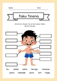 Taku Tinana (My Body) Activity Sheet