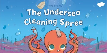 Preview of Tale of Deep Sea Creatures on a Cleanup Mission