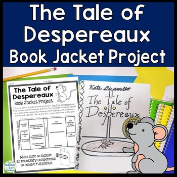 Preview of Tale of Despereaux Project | Tale of Desperaux Book Report | Make a Book Jacket