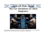 Tale of the Tape and Side By Side- Two fun Variations of V