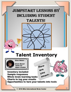 Preview of Talent Inventory - Link Learner Talents to Lesson Targets