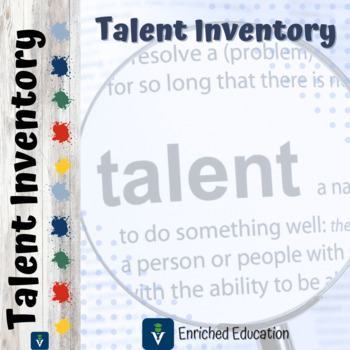 Preview of Talent Inventory - What Are Your Talents?