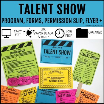 Preview of Talent Show Bundle