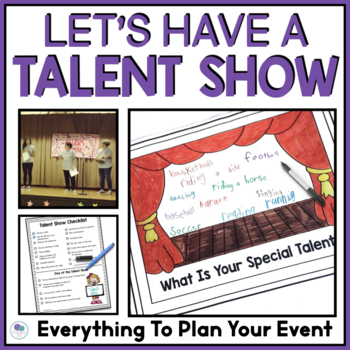 Preview of End Of The Year Theme Day Talent Show Room Transformation 1st Grade Kindergarten