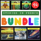 Tales Bundle in French Stories: French Reading Comprehensi
