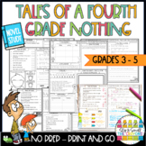 Tales of A Fourth Grade Nothing Novel Study and Comprehens