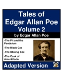 Tales of Edgar Allan Poe- Volume 2- Adapted Novel l Questi